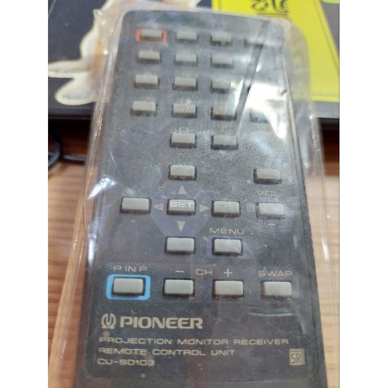 原廠 PIONEER 原廠音響遙控器 CU-SD103,2105 For SD-P55A3-K SD-P62A3-細節圖2