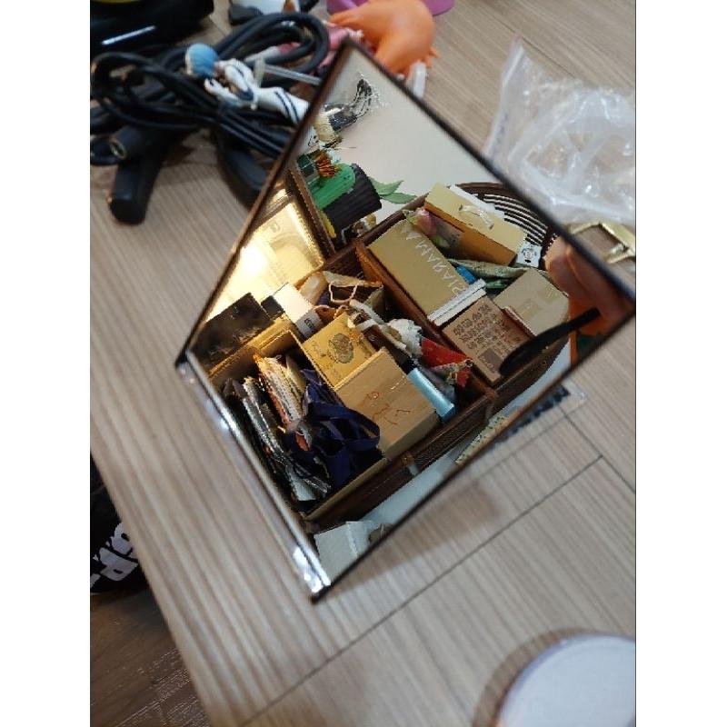 PLAYBOY正版 補妝鏡隨身鏡 隨身鏡化妝鏡 化妝鏡小方鏡  美妝鏡-細節圖3