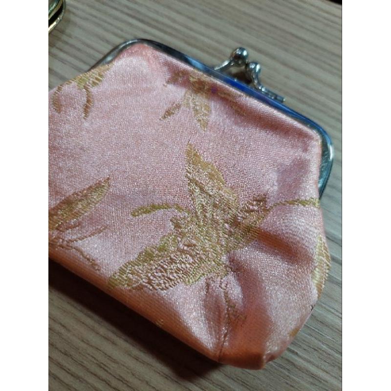 紅色粉色復古風 中國風 零錢包 飾品包 收納包 小錢包-細節圖2