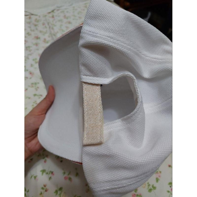 sony 純白鴨舌帽防曬運動帽-細節圖3