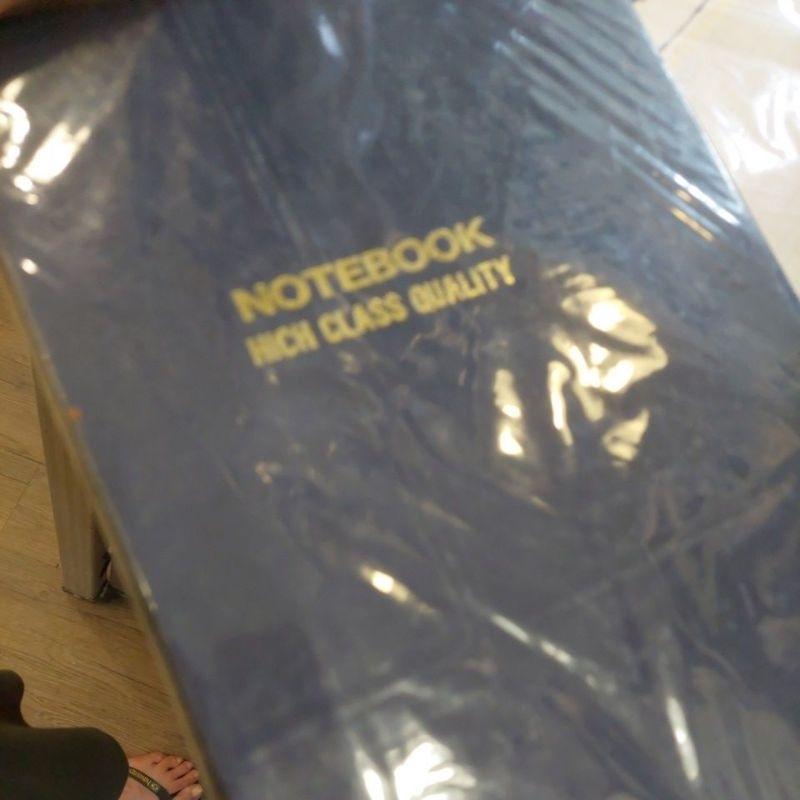 深藍色高品質【NOTE BOOK 】活頁橫線筆記本16K-細節圖4