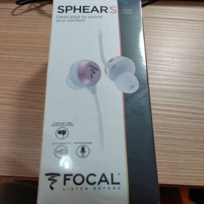 FOCAL SPHEAR S 玫瑰粉紅金耳機