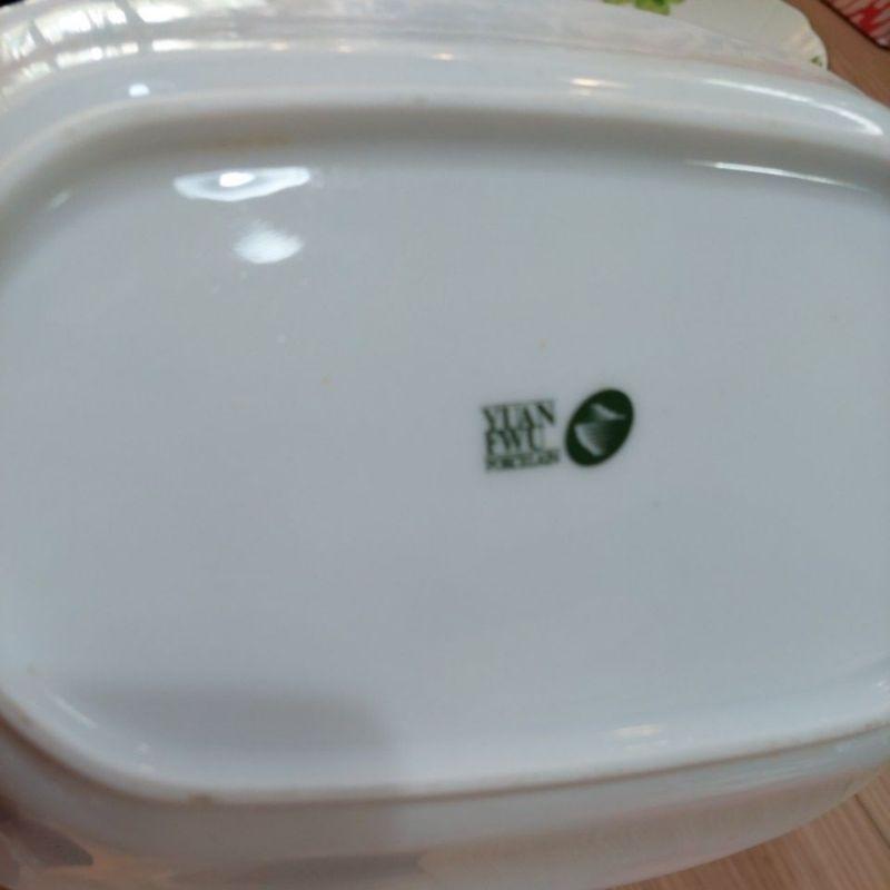 復古古典花朵陶瓷 瓷器橢圓長盤 菜盤 魚盤青花瓷深盤-細節圖4