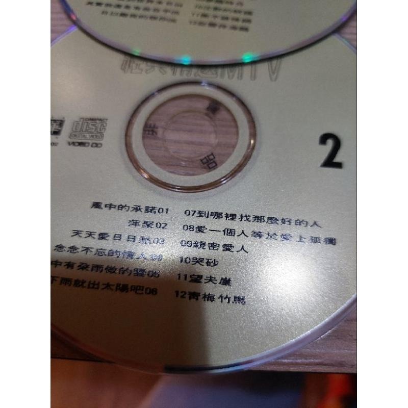 上華國語經典精選MTV VCD(原聲原影)6入Bo＇s齊秦古皓裘海正張真李翊君鄭少秋孟庭葦高勝美 許茹芸 陳明真 黃安-細節圖5