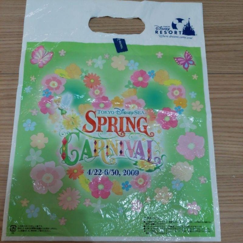 東京迪士尼Disney 挖孔手提塑膠袋禮物袋怪獸電力公司小飛俠精靈圖案-細節圖2