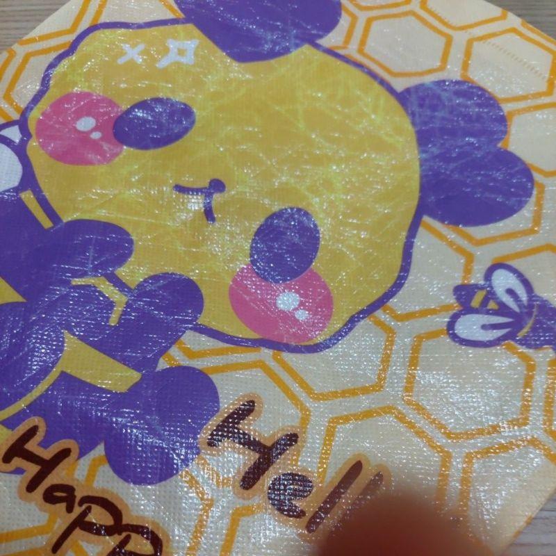 蜂蜜熊貓購物袋二手happy bee-細節圖2