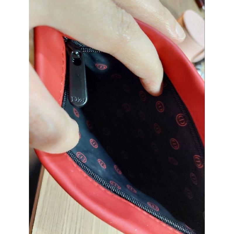 Dior 迪奧經典紅化妝包-細節圖3