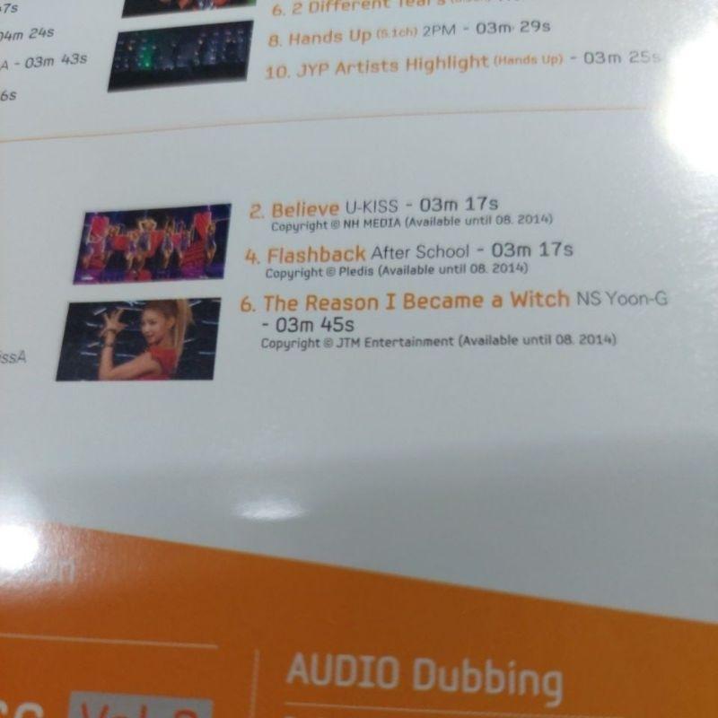 Samsung TV 3D Blu-ray disc Vol.2 三星3D 藍光dvd 演唱會音樂會韓流行歌展示片三片入-細節圖4