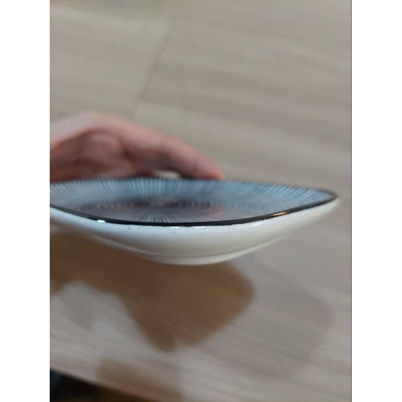 Danny home 陶瓷菜盤家用創意日式北歐餐盤ins盤餐具長方形小菜碟醬料盤-細節圖3