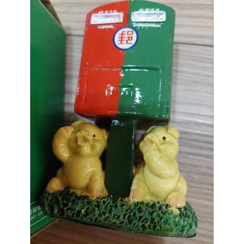 全新 2007 豬年郵筒名片座中華郵政絕版公仔收藏-細節圖3