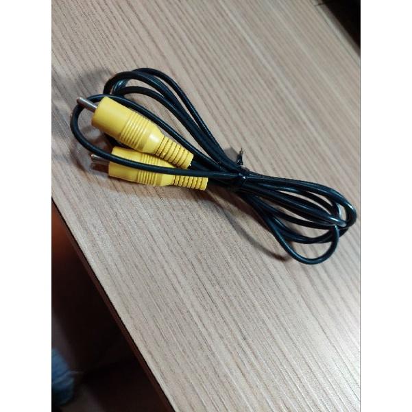 黃色 AV影音專用 影像連接線 AV端子 一對一 影像連接線延長線 160公分-細節圖3