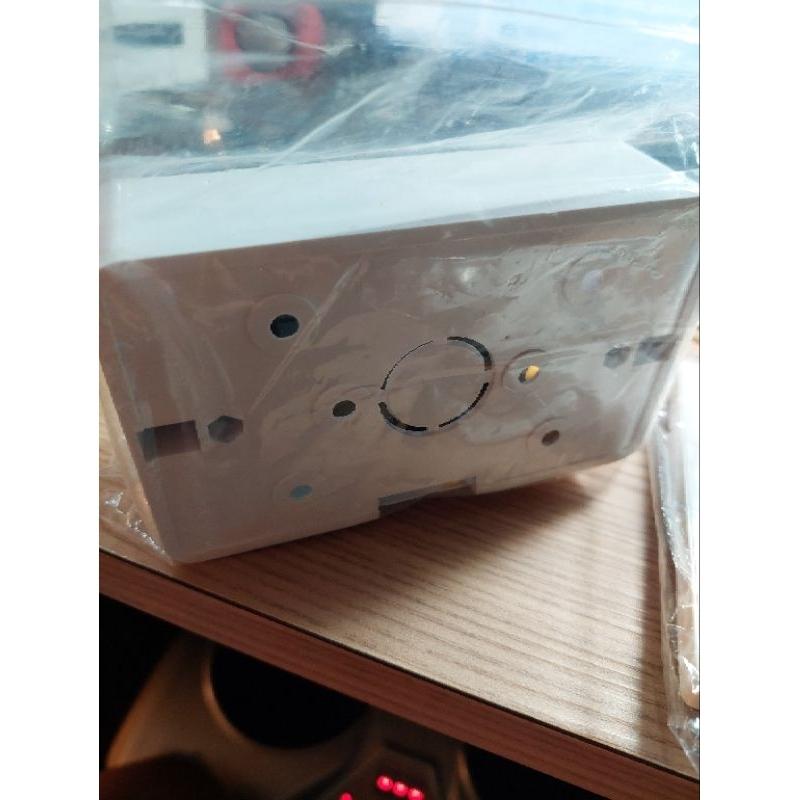 台灣現貨 118 三孔六孔16A雙插座明裝面板多孔空調熱水器插座-細節圖4