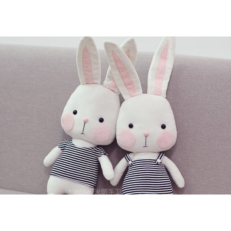 兔兔布偶 diy 兔玩偶 手工 交換禮物 娃娃-Fun手作-細節圖6