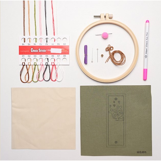 日本風 御守 不難刺繡平繡   客製化  日本風御守 -Fun手作-細節圖3