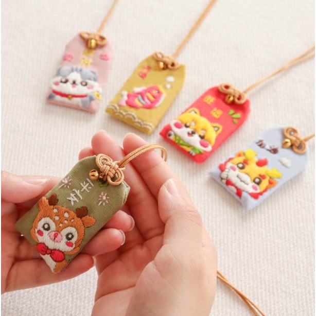 日本風 御守 不難刺繡平繡   客製化  日本風御守 -Fun手作-細節圖7