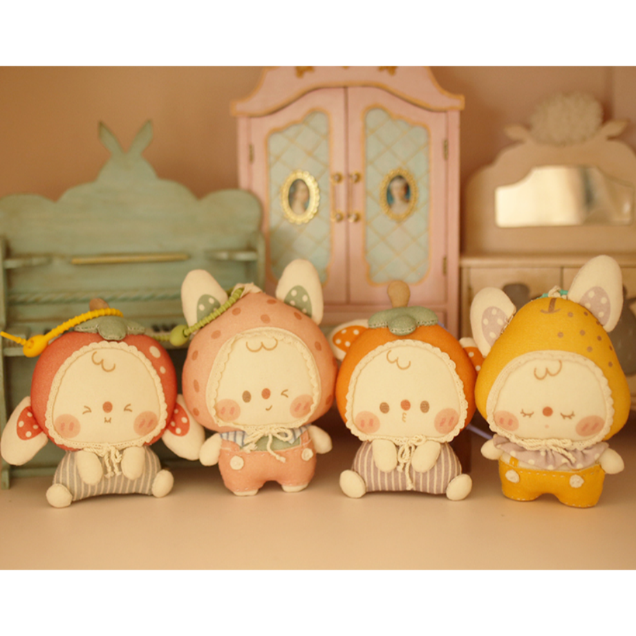 手工布藝玩偶 手縫的 填充 毛絨玩具 水洗不退色-Fun手作-細節圖2