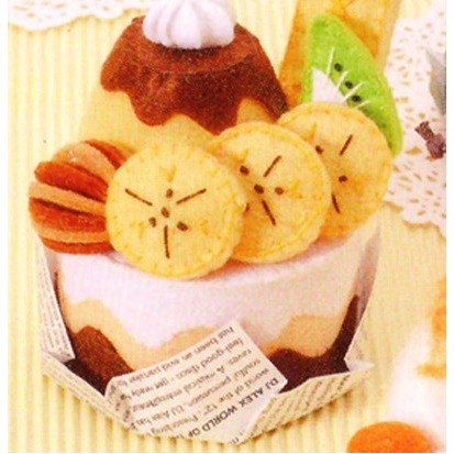 不織布 扮家家酒 安全玩具 DIY甜美蛋糕   材料包 手作裝飾 —-Fun手作-細節圖7