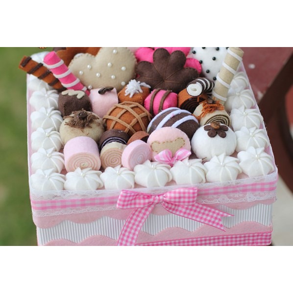 生日蛋糕 方形蛋糕 DIY手工製作 蛋糕收納盒–Fun手作-細節圖3