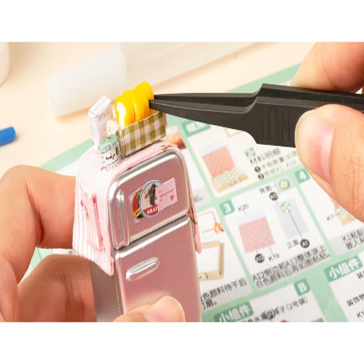 微縮模型  廚房  袖珍屋  模型 防塵罩 -Fun手作-細節圖6