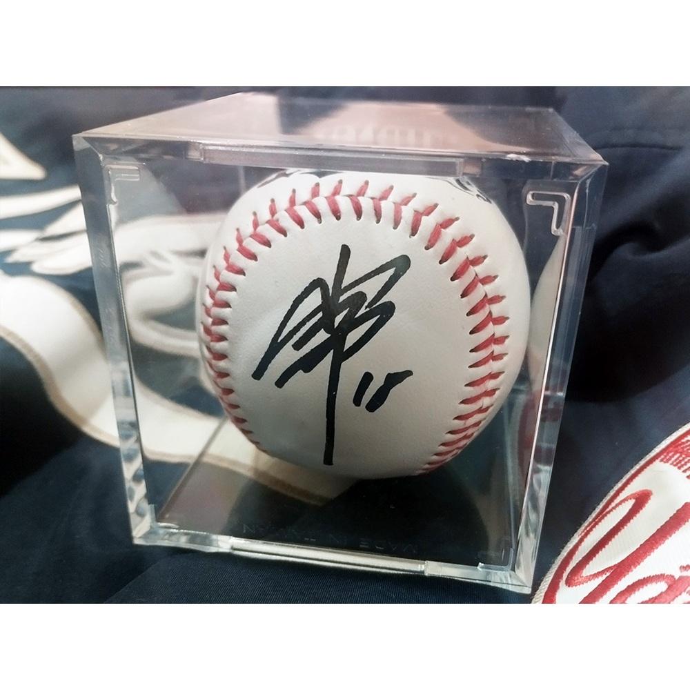 【小群收藏家】🔥山本由伸-簽名球(附收藏箱)-日本空運總冠軍MVP-大谷翔的平隊友-細節圖2