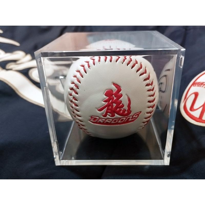 【小群收藏家】🔥徐若熙簽名球-味全龍隊徽(附球盒)-真龍王-細節圖2
