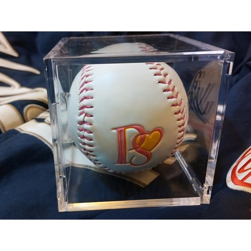 【小群收藏家】🔥短今簽名球(含球盒)-PS紀念球漂亮親簽名跡-兄弟象啦啦隊-非峮峮-細節圖2