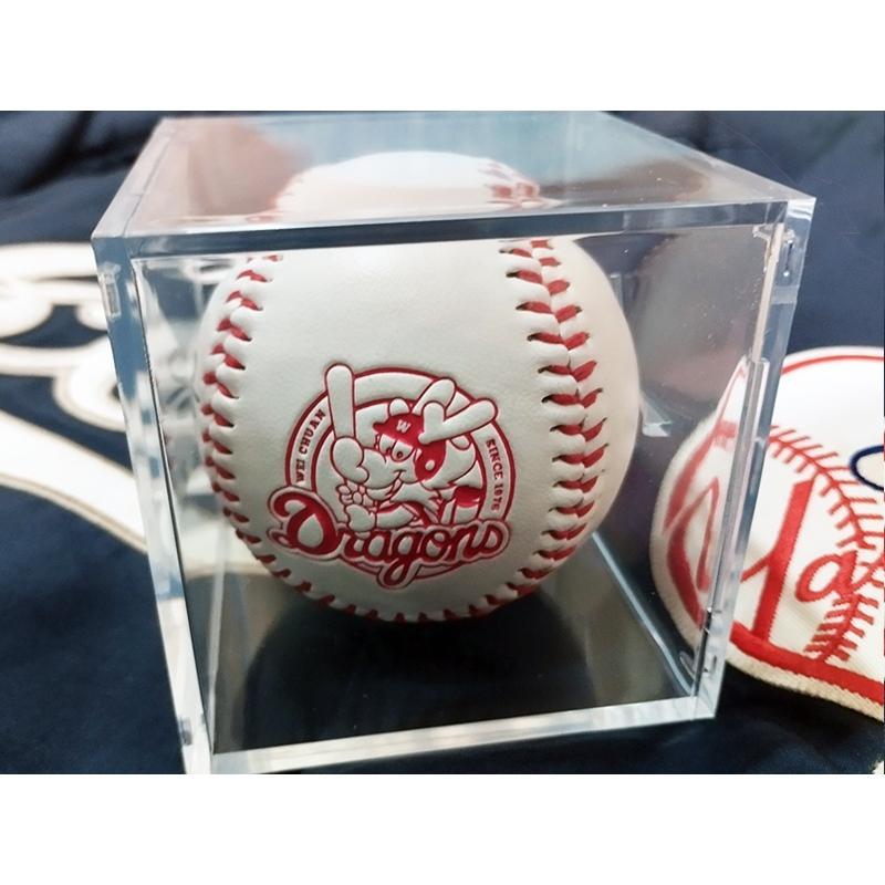 【小群收藏家】🔥林智勝-簽名球 (含球盒) -味全龍隊徽簽名球-親筆簽名字跡漂亮-細節圖3