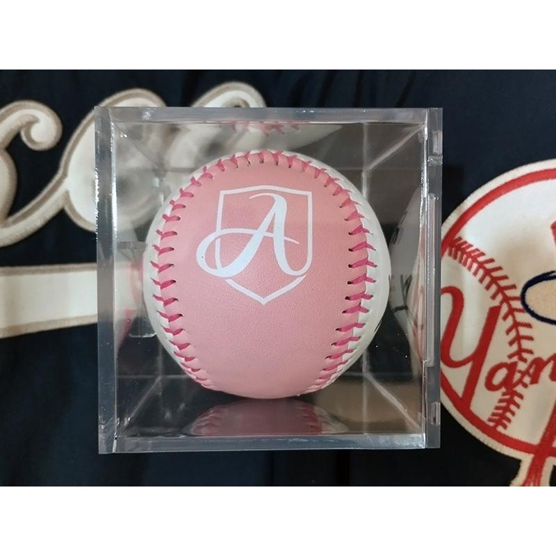 【小群收藏家】🔥李珠珢簽名球（附收藏盒)加韓國字-保證親簽-最新漂亮親簽-富邦啦啦隊-細節圖3