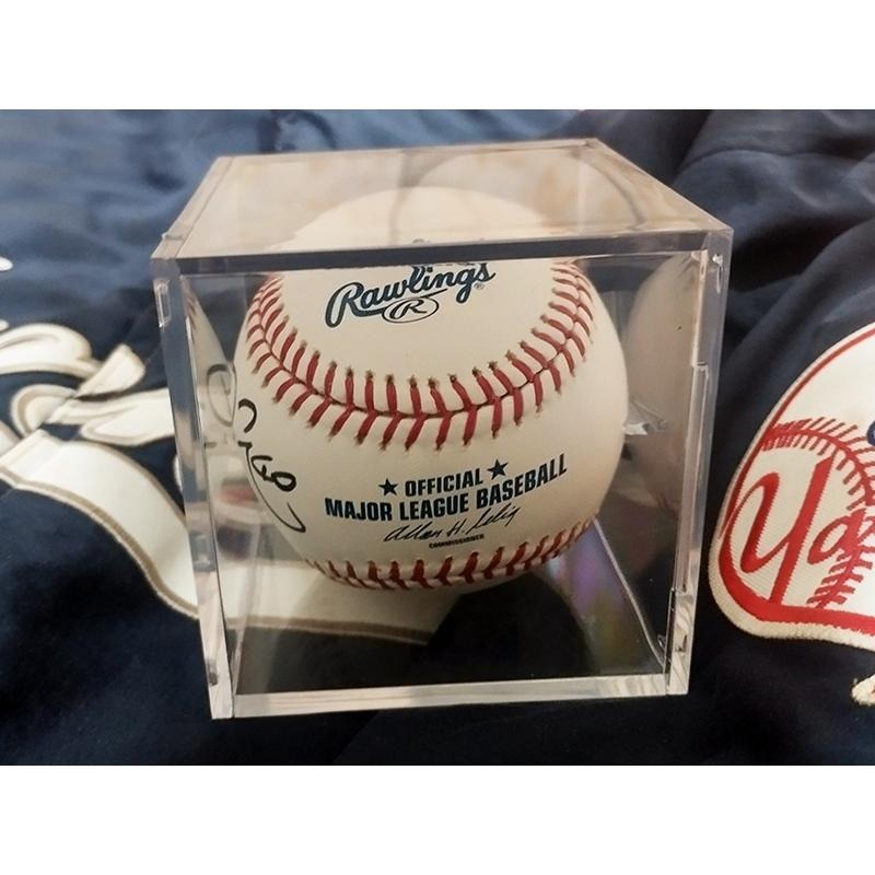 【小群收藏家】🔥王建民簽名球(附收藏箱)- MLB大聯盟洋基隊- 親簽字跡漂亮-細節圖3