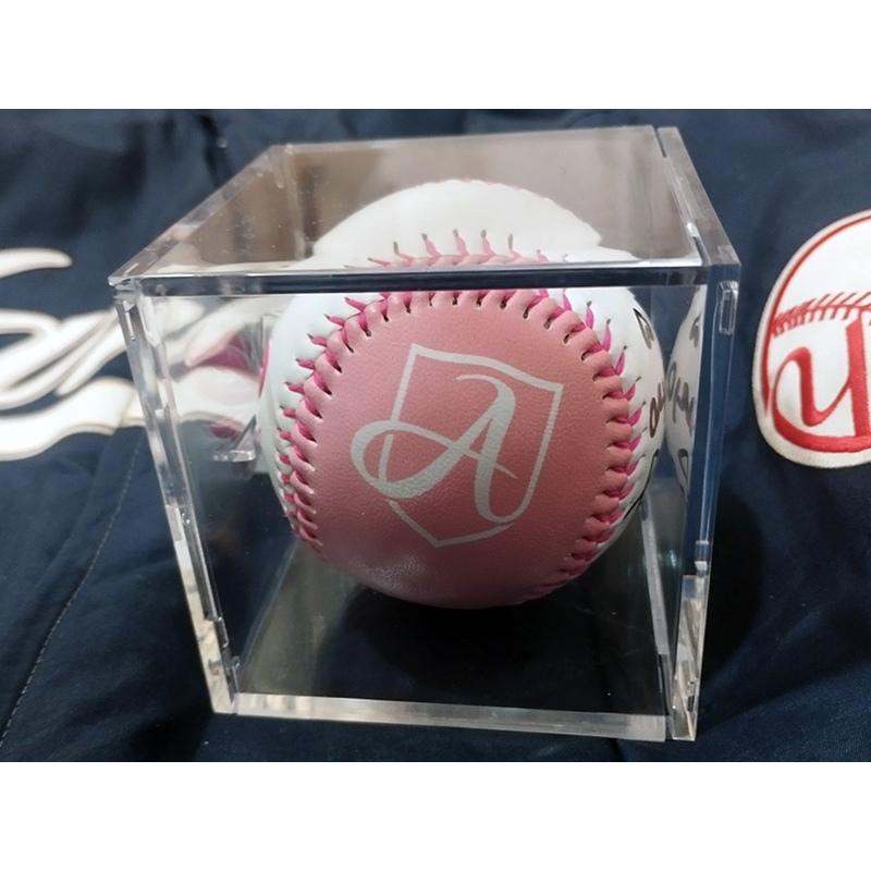 【小群收藏家】🔥李雅英-簽名球(含球盒)-漂亮親筆簽周邊-富邦啦啦隊-韓國-細節圖3