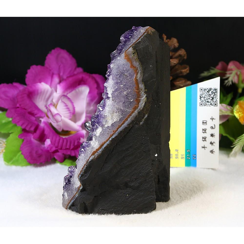 【小群收藏家】🔥 紫水晶 - 晶洞 - 紫水晶洞 - 高檔100%天然原色烏拉圭-細節圖6