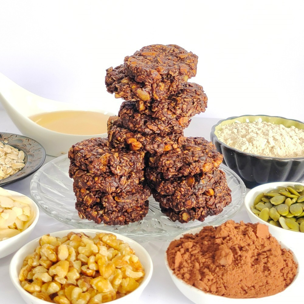 饗纖堅果燕麥脆片(可可)-細節圖2