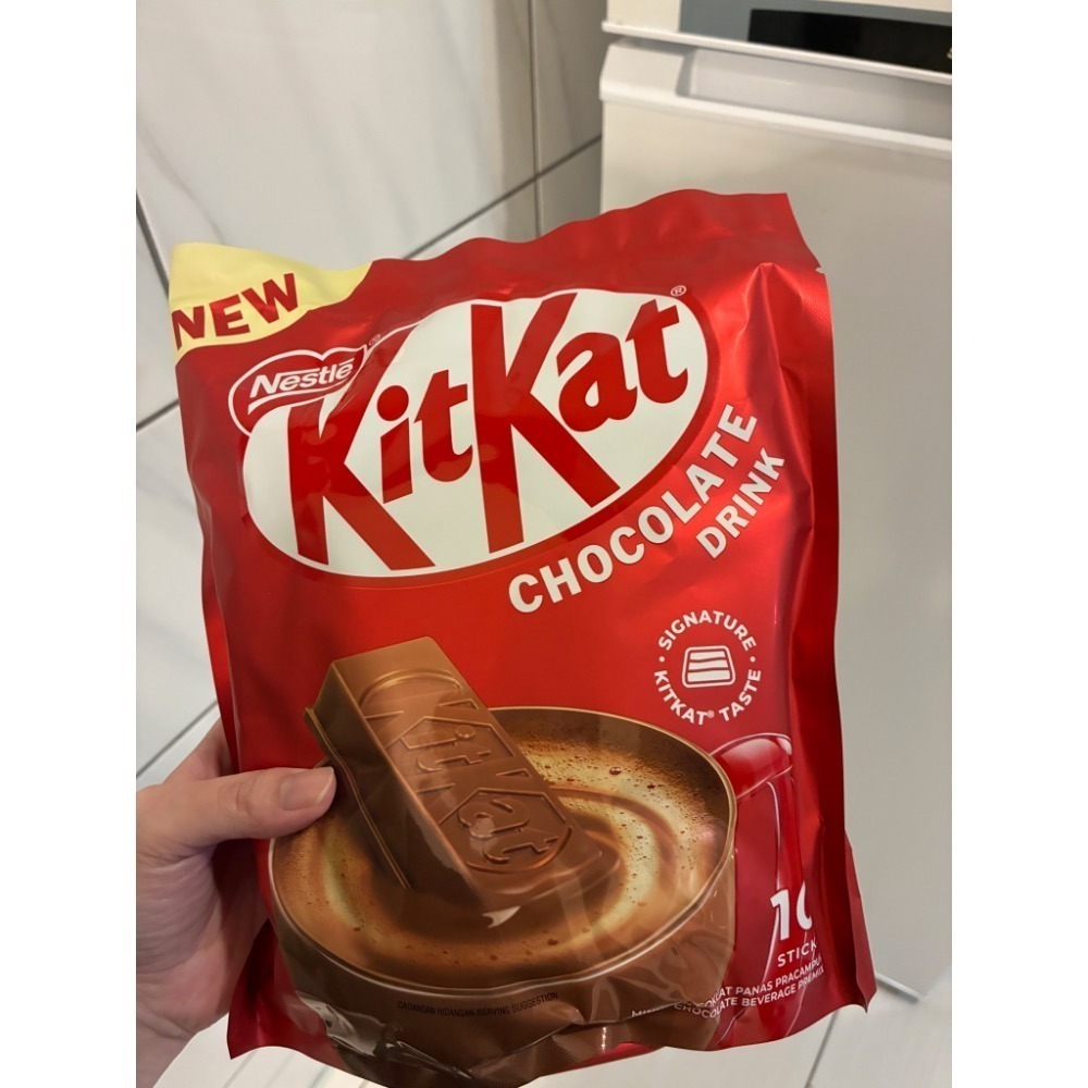 ［小包裝分售］好市多 kitkat 經典威化風味可可粉  喝得到的kitkat-細節圖2