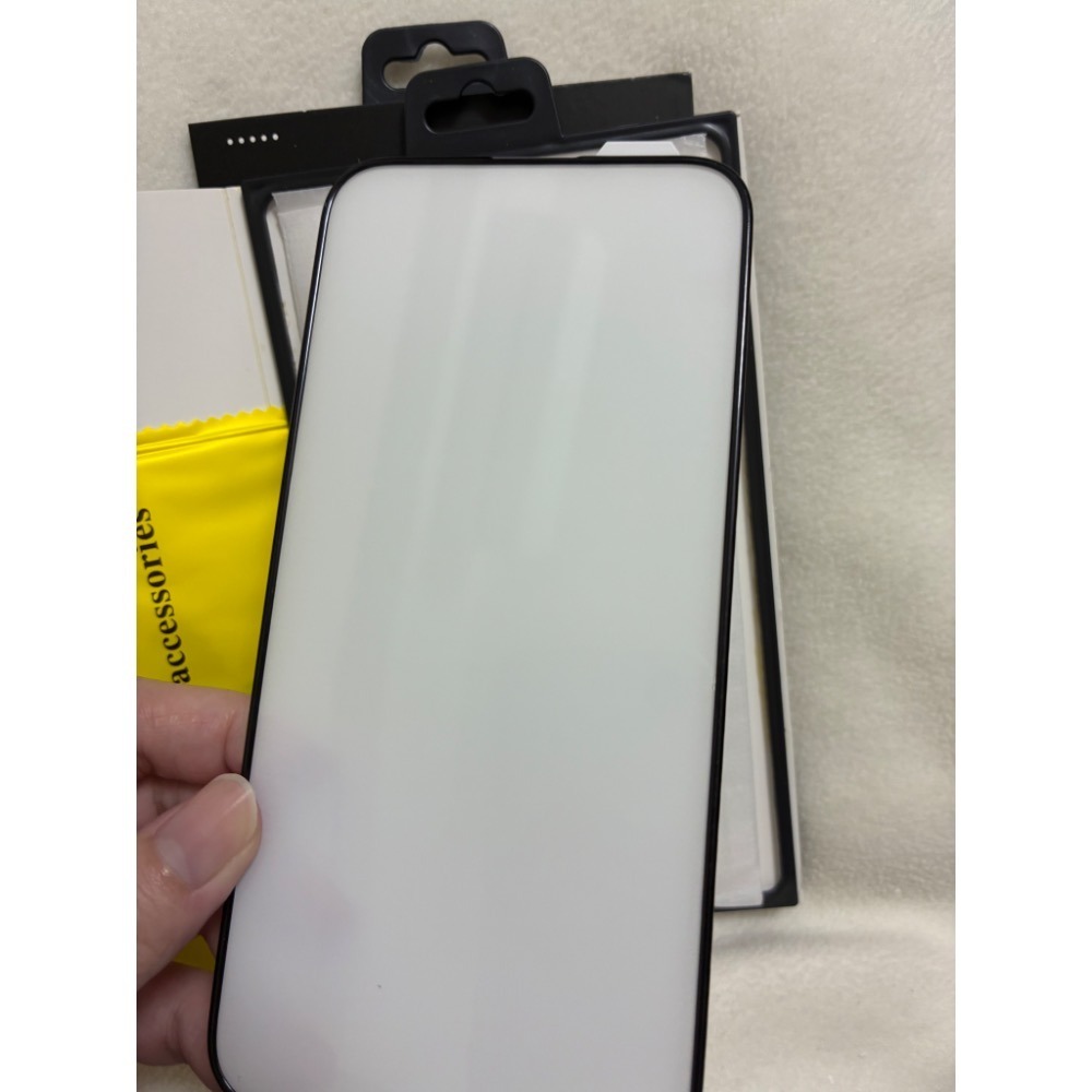 ［出清］i15plus 氣囊黑框滿版保護貼 螢幕保護貼iphone i15+ i15plus-細節圖3