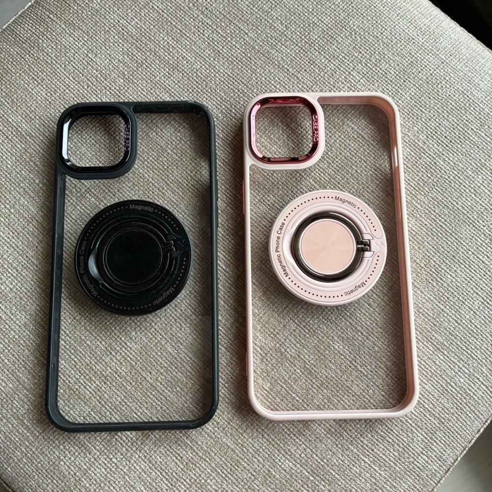 ［售］i15plus手機殼 黑 玫瑰金 iphone 手機殼-細節圖6