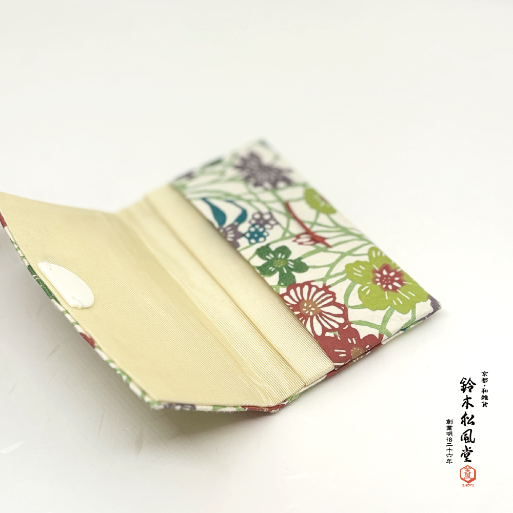 鈴木松風堂 ［名片收納夾］和風小鉤扣 京都和紙工藝品  紙製-細節圖4
