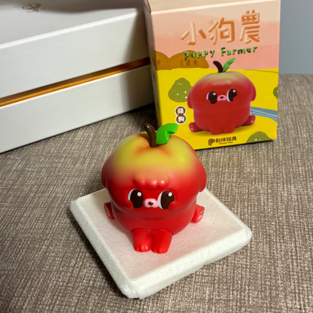 [已拆盲盒] 小狗農 蘋狗 附原盒-細節圖2