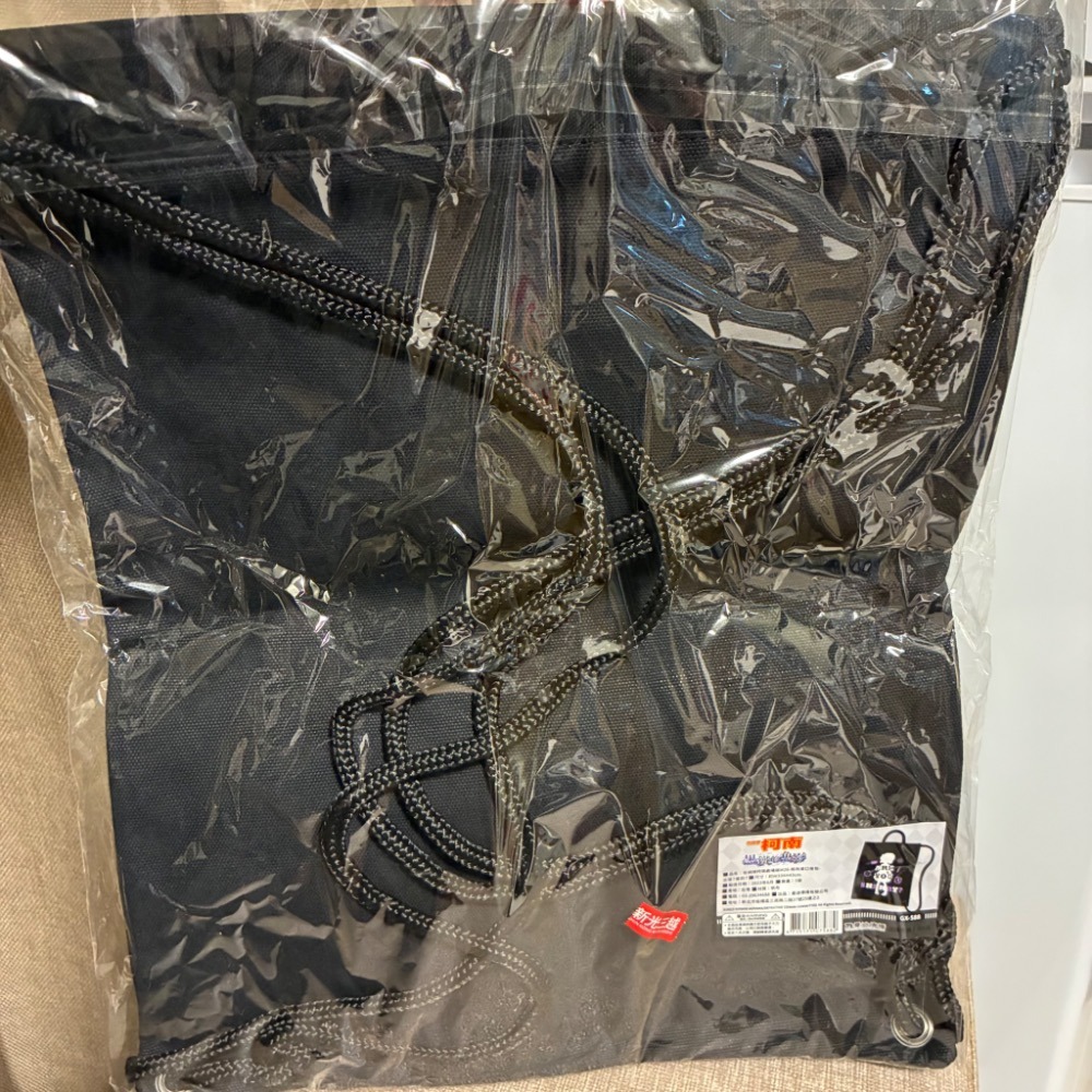 [名柯] M26限定 帆布束口背包 名偵探柯南劇場版 黑鐵的魚影 志保？雪莉？絕版品-細節圖2