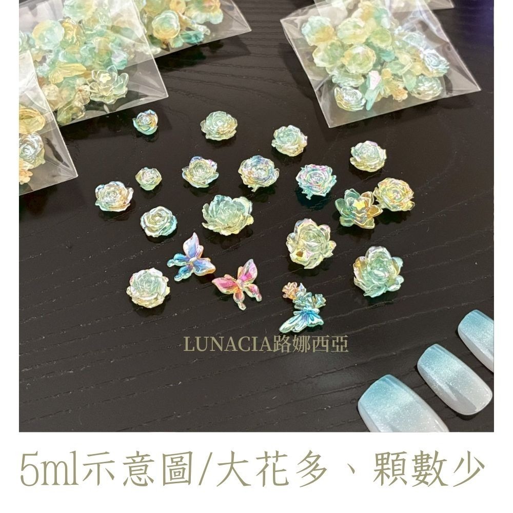 翠陽之息 仿真雕花 樹脂材料 美甲 奶油膠 DIY 裝飾  陽綠色 翡翠 隆重感 貴重 偶像卡套 手作材料 陳列道具-細節圖4