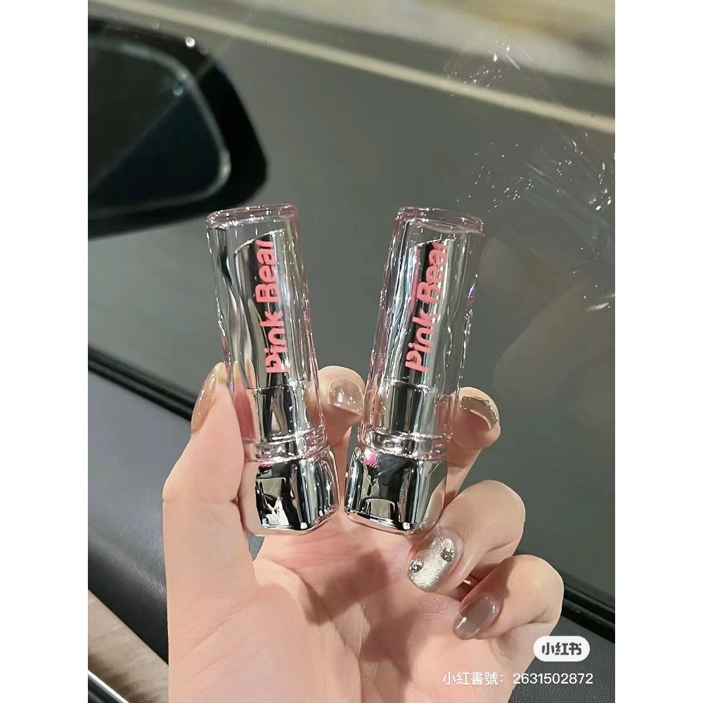 pinkbear皮可熊🐻🎀糖光水精華口紅 固體唇蜜 水光鏡面唇釉 hello kitty聯名-細節圖4