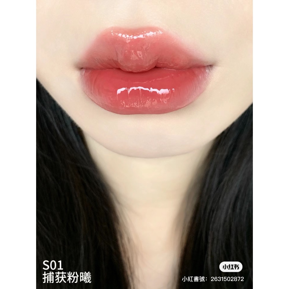 pinkbear皮可熊🐻🎀糖光水精華口紅 固體唇蜜 水光鏡面唇釉 hello kitty聯名-細節圖6