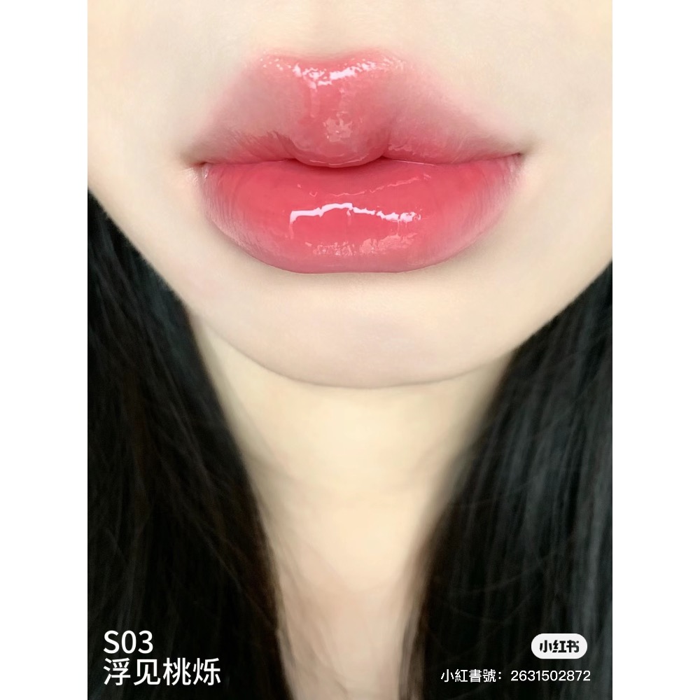 pinkbear皮可熊🐻🎀糖光水精華口紅 固體唇蜜 水光鏡面唇釉 hello kitty聯名-細節圖8