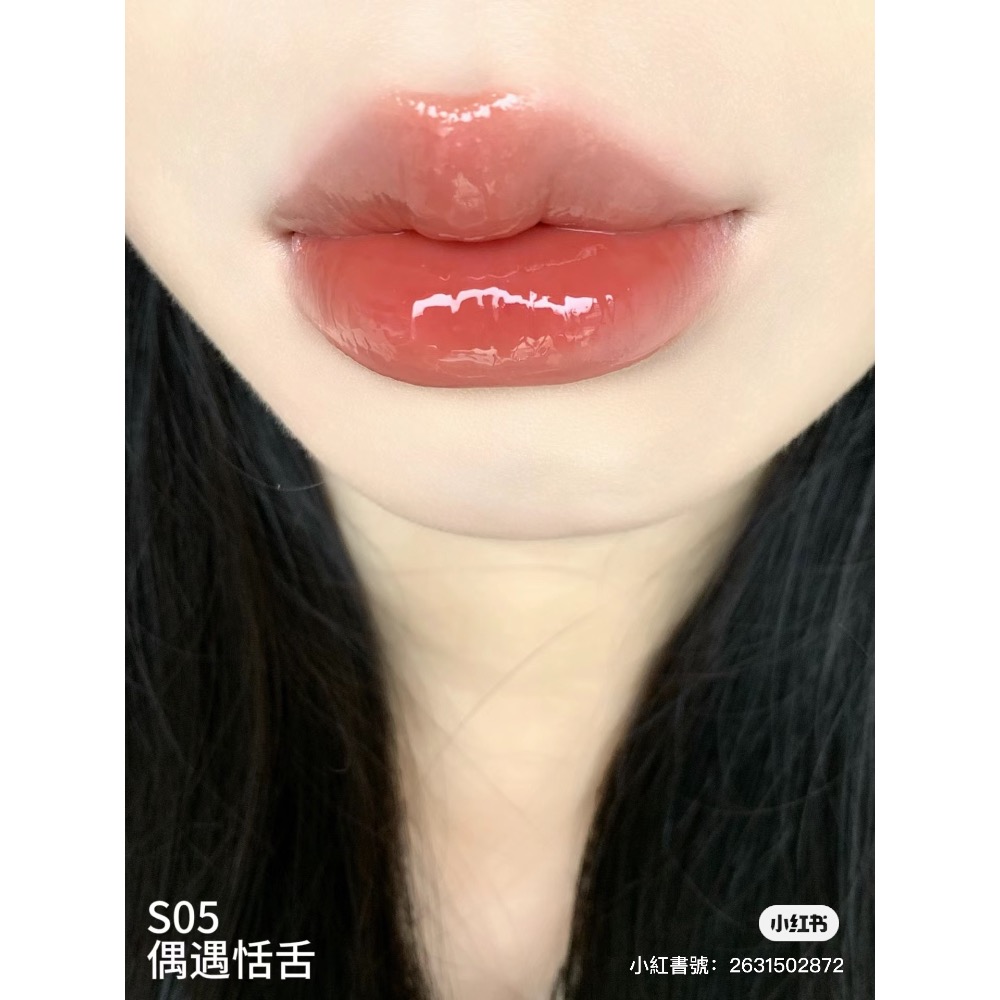 pinkbear皮可熊🐻🎀糖光水精華口紅 固體唇蜜 水光鏡面唇釉 hello kitty聯名-細節圖10