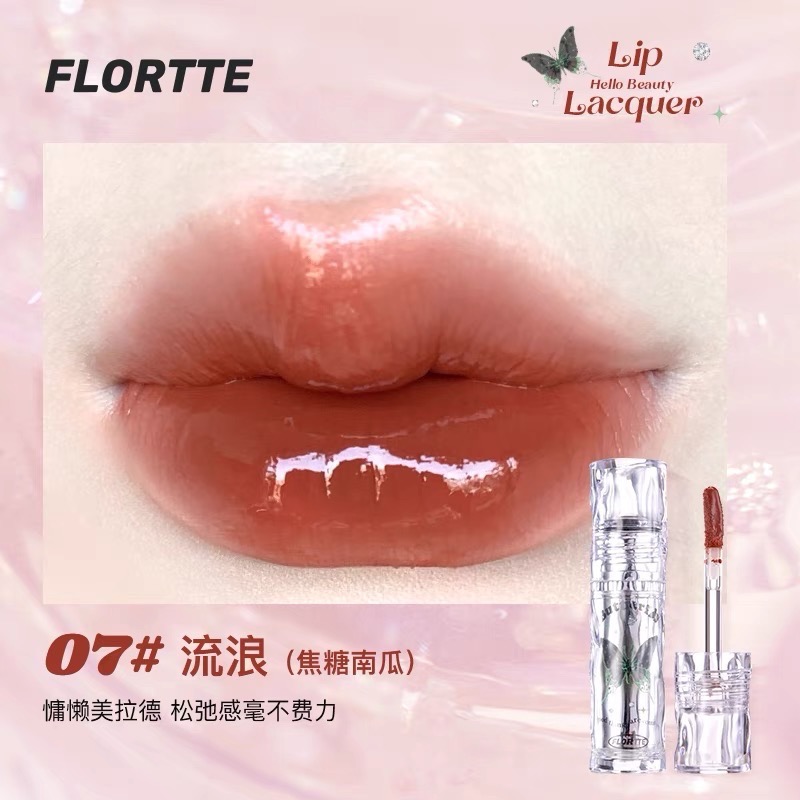 花洛莉亞FLORTTE 好美莉亞純漆 鏡面水光唇釉 不沾杯唇彩-細節圖11