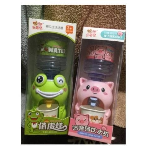 俏皮蛙 咕嚕豬趣味飲水機 擬真生活用品 趣味家家酒玩具 生活模擬 訓練孩子手眼協調-細節圖3