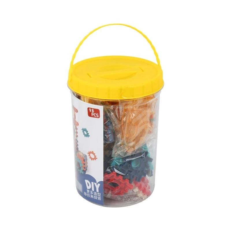 新款上市兒童玩具 037-A9積木滾珠軌道98PCS 多達98片積木拼湊組裝滑道設計 創意玩法-細節圖2