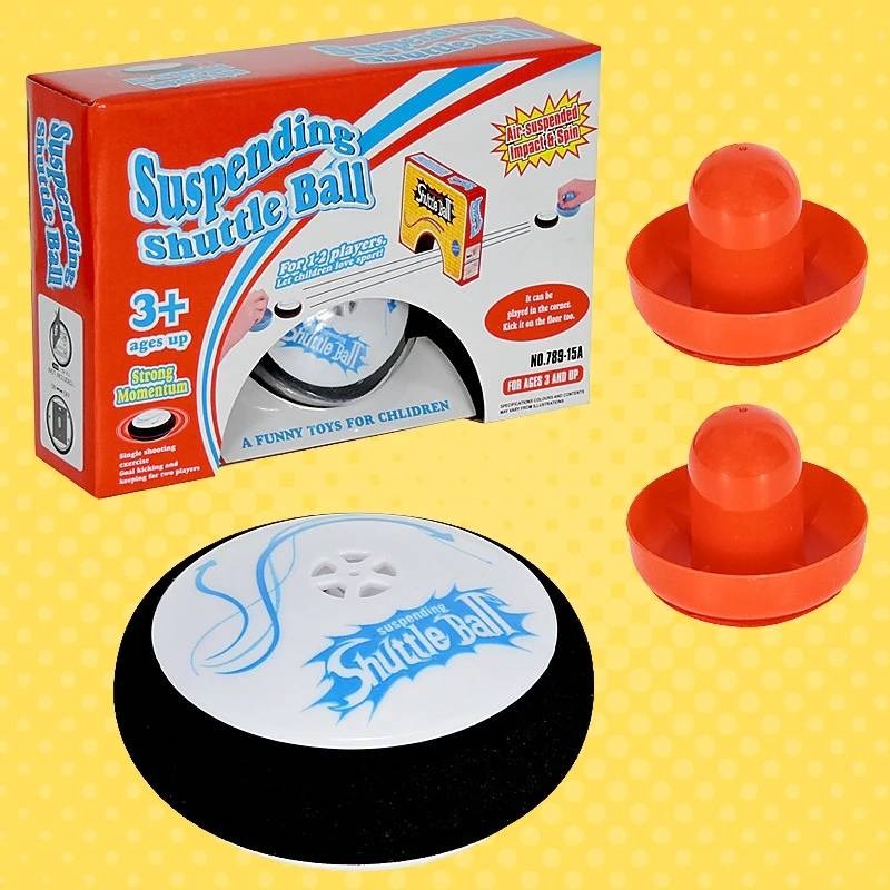 電動穿梭冰球 桌上 迷你 漂浮 懸浮 電動冰球 空氣動力球 穿梭冰球 桌球 室內對打桌遊-細節圖5