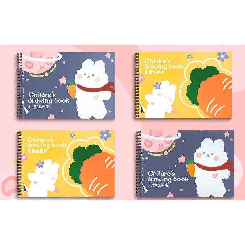 A4童書繪本(4本1組) 多種畫筆可用 微黃護眼紙張 舒適不刺眼 兒童繪本 幼兒繪本 兒童書 童書 親子繪本-細節圖6