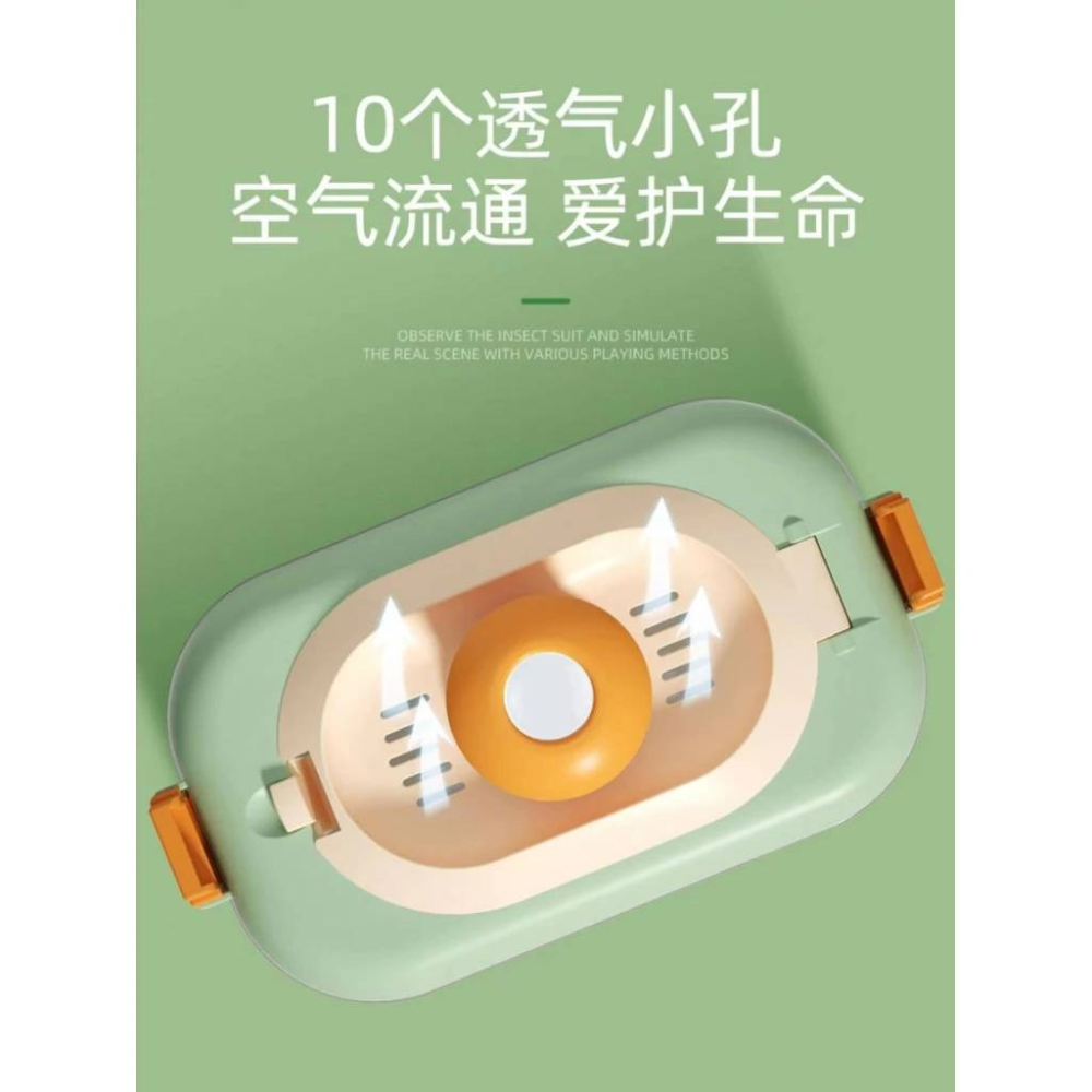 兒童探險套裝 戶外探索 昆蟲觀察盒 植物昆蟲戶外探險套裝兒童認知玩具放大鏡 戶外探索抓蟲觀察玩具-細節圖6