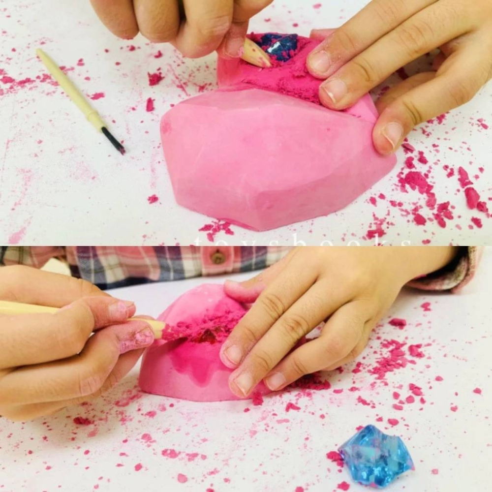 海底世界考古盲盒/魔法寶石考古盲盒 兒童玩具-細節圖6